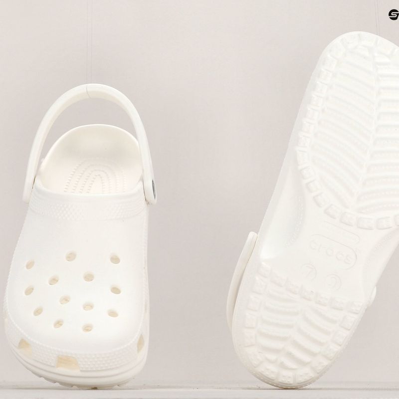 Nazouváky  Crocs Classic white 9