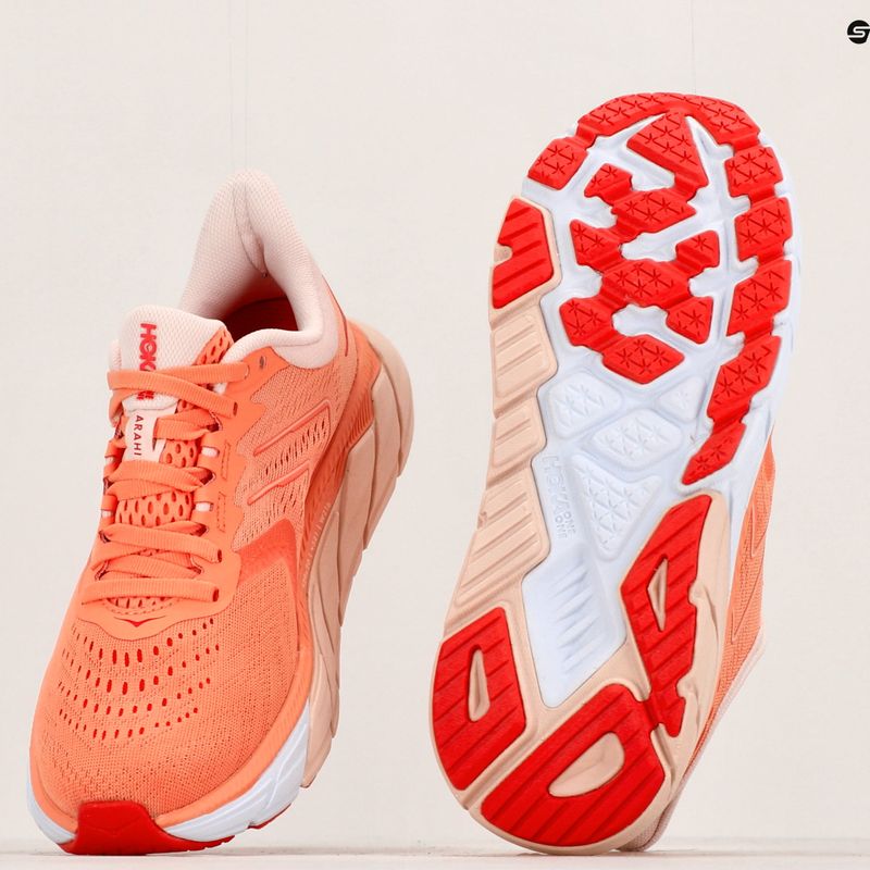 Dámské běžecké boty HOKA Arahi 5 cantaloupe/silver peony 11