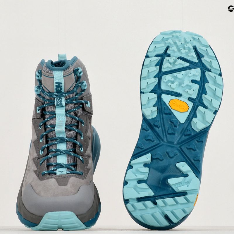Dámské trekové boty HOKA Kaha GTX frost gray/aqua haze 11