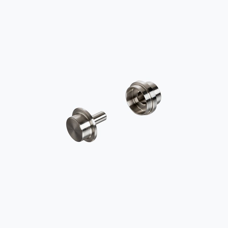 Svorky na kolo Tacx E-Thru X-12 (>142 mm) šedá T1709