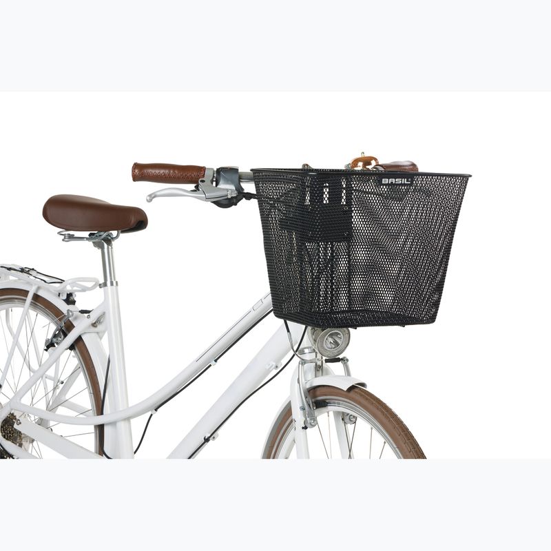 Přední košík na kolo Basil Bilbao FM + FM Stem Holder black 5