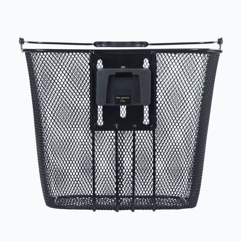 Přední košík na kolo Basil Bilbao BE + Baseasy Stem Holder black 3