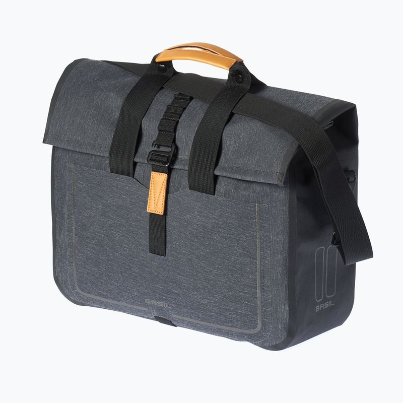 Brašna na kolo Basil Urban Dry Busines Bag 20 l charcoal melee