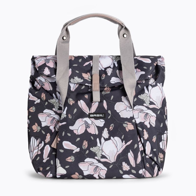 Taška na kolo na řídítka Basil Magnolia Shopper modrá B-17685