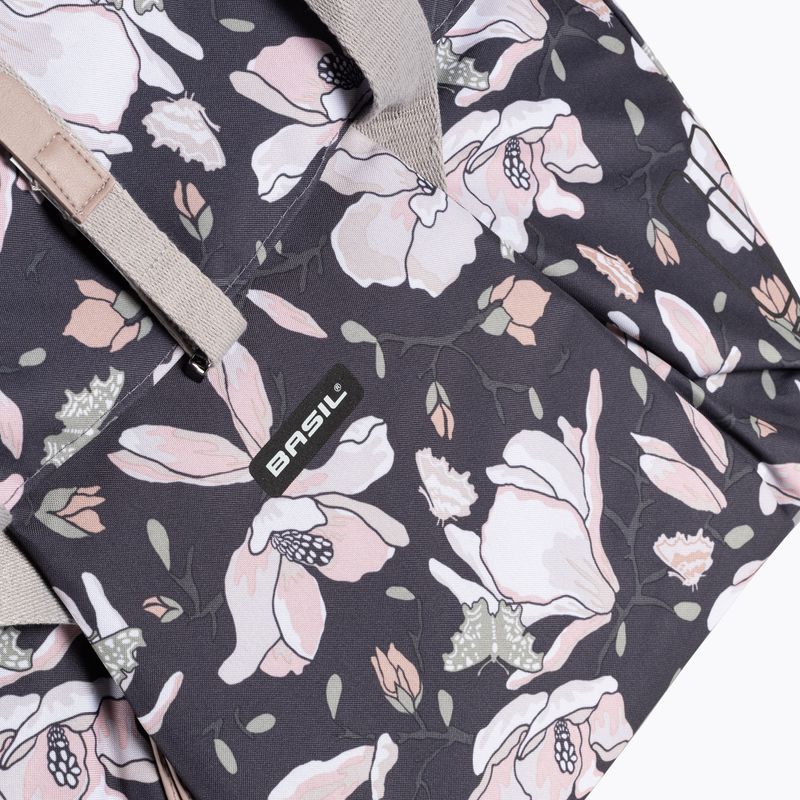 Taška na kolo na řídítka Basil Magnolia Shopper modrá B-17685 6
