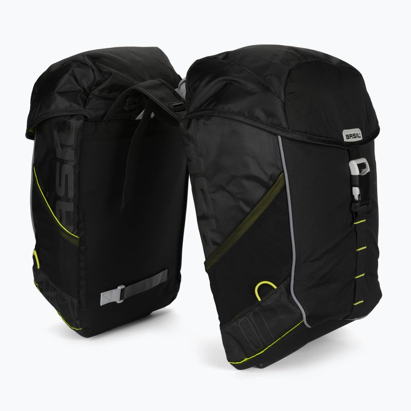 Taška na kolo Basil Miles Double Bag černá B-17751