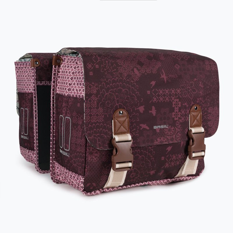 Taška na kolo Basil Boheme Double Bag červená B-18012