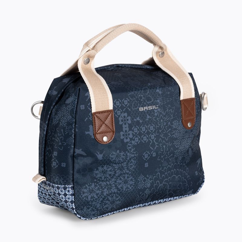 Taška na kolo na řídítka Basil Boheme City Bag modrá B-18015 3