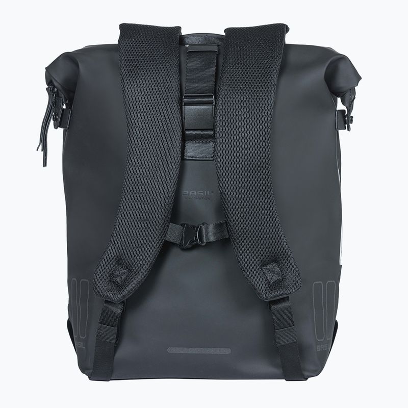 Cyklistický batoh na nosič Basil Soho Nordlicht 17 l black 6