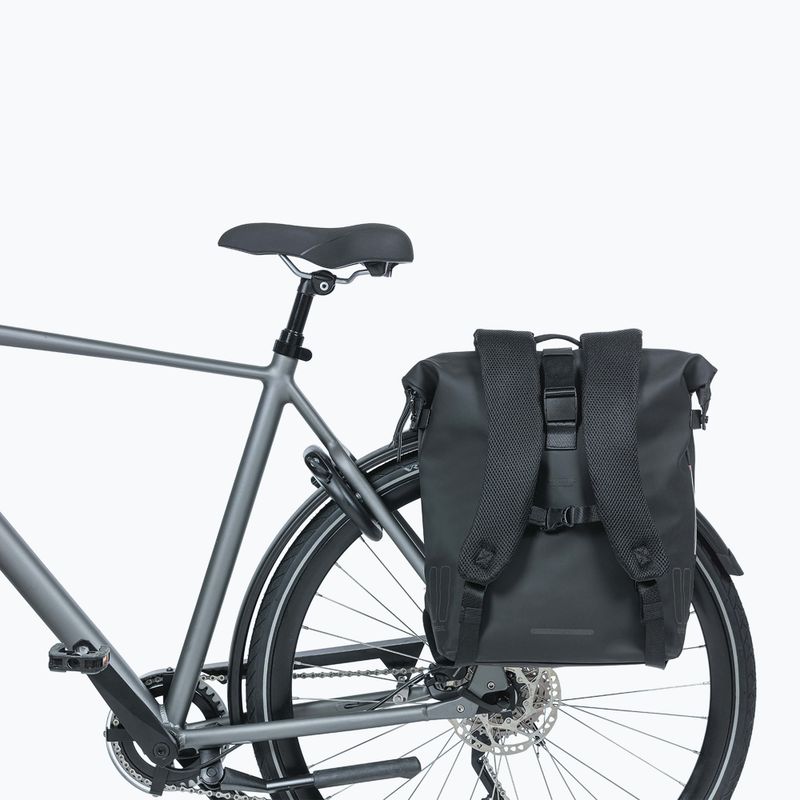 Cyklistický batoh na nosič Basil Soho Nordlicht 17 l black 10