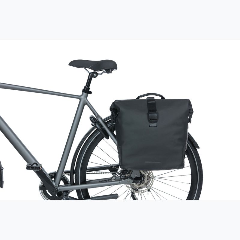 Cyklistická brašna   Basil Soho Nordlicht Double Bag MIK 41 l black 6