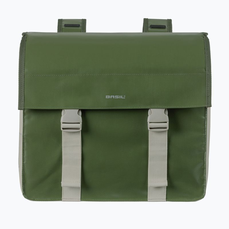 Cyklistické brašny  Basil Urban Load Double Bag 53 l green/sand 2