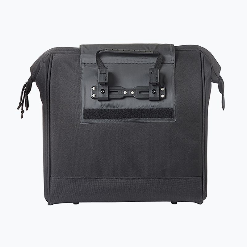 Cyklistická brašna Basil City Grand Shopper MIK Hooks 23 l black 4