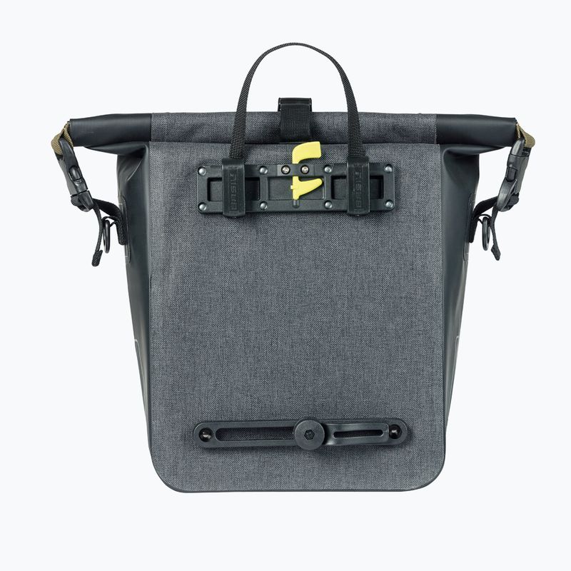 Cyklistická brašna   Basil Navigator Storm Hook On 12-15 l grey/black 2