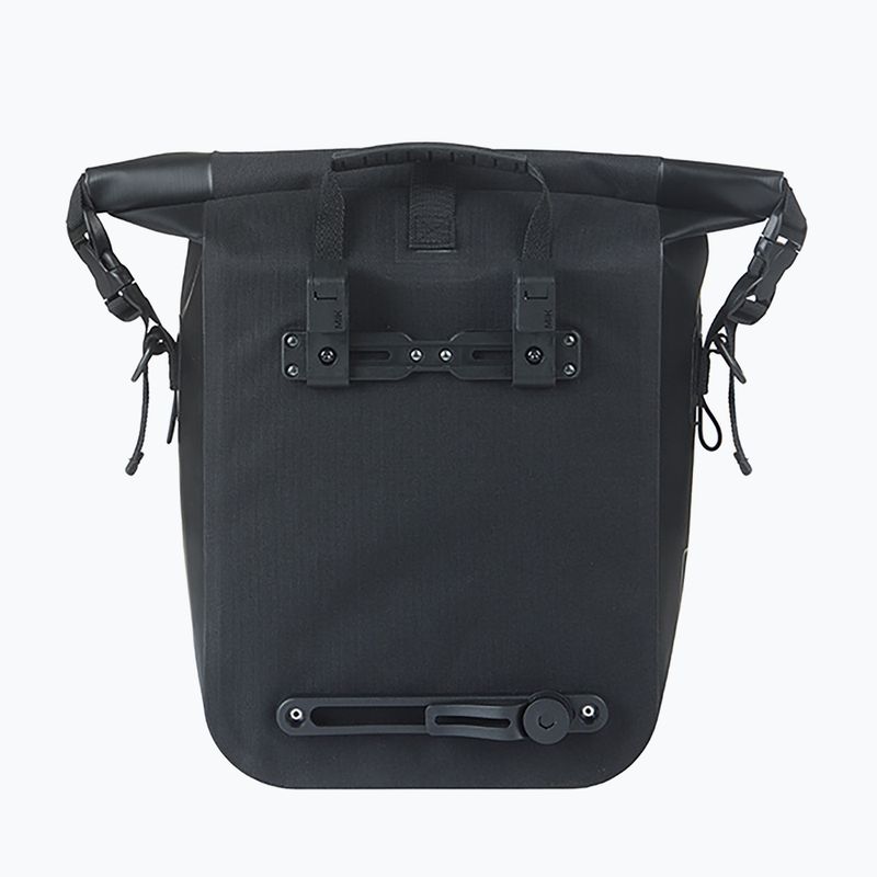 Cyklistická brašna Basil Navigator Waterproof Single Bag MIK Hooks 15 l black 3