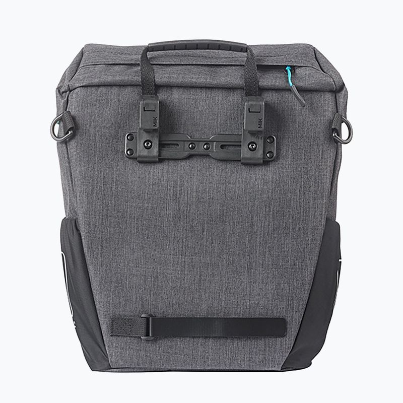 Cyklistická brašna Basil Discovery 365D Single Bag MIK Hooks 20 l black mélange 3