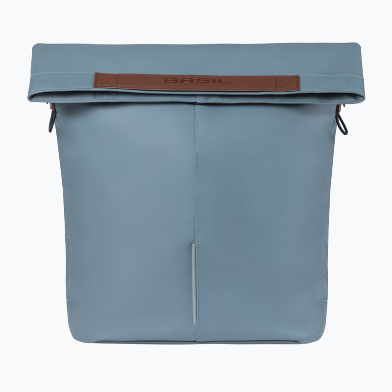 Brašna na kolo Basil City Shopper Vegan Leather 16 l blue