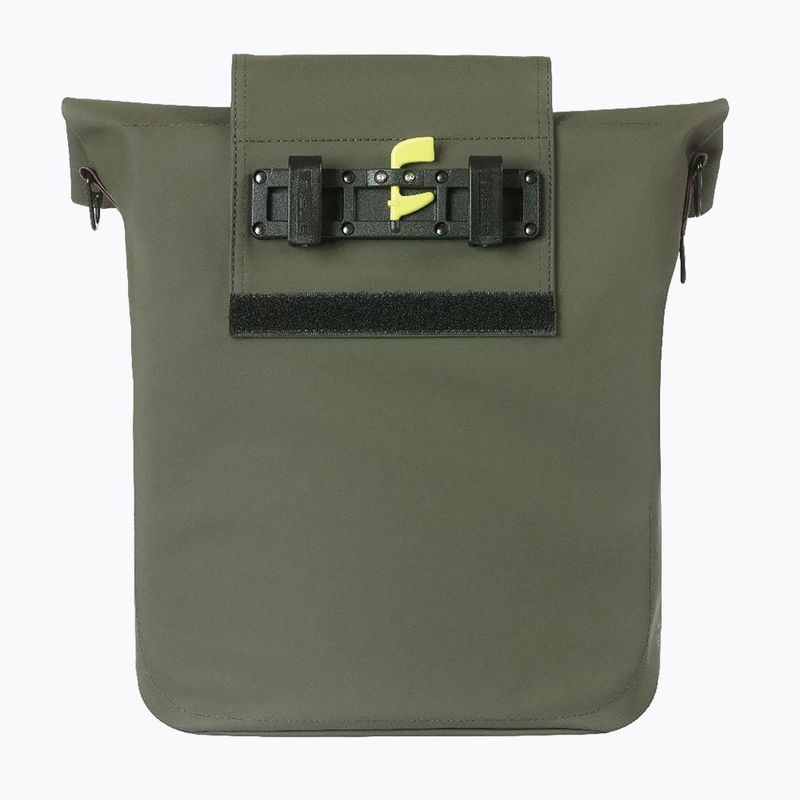 Brašna na kolo Basil City Shopper Vegan Leather 16 l moss green 3