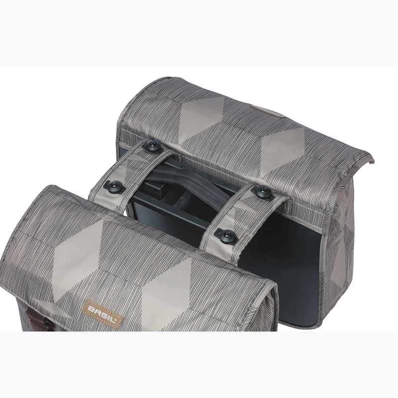 Cyklistická brašna   Basil Elegance Double Bag MIK 40-49 l chateau taupe 4