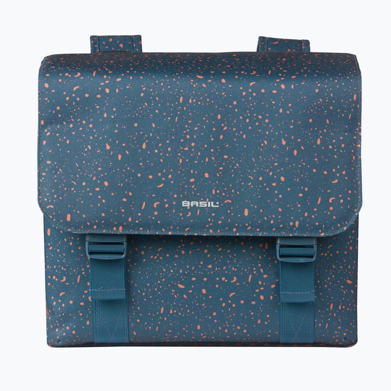 Brašna na kolo Basil Flair Double Bag 35 l navy 2