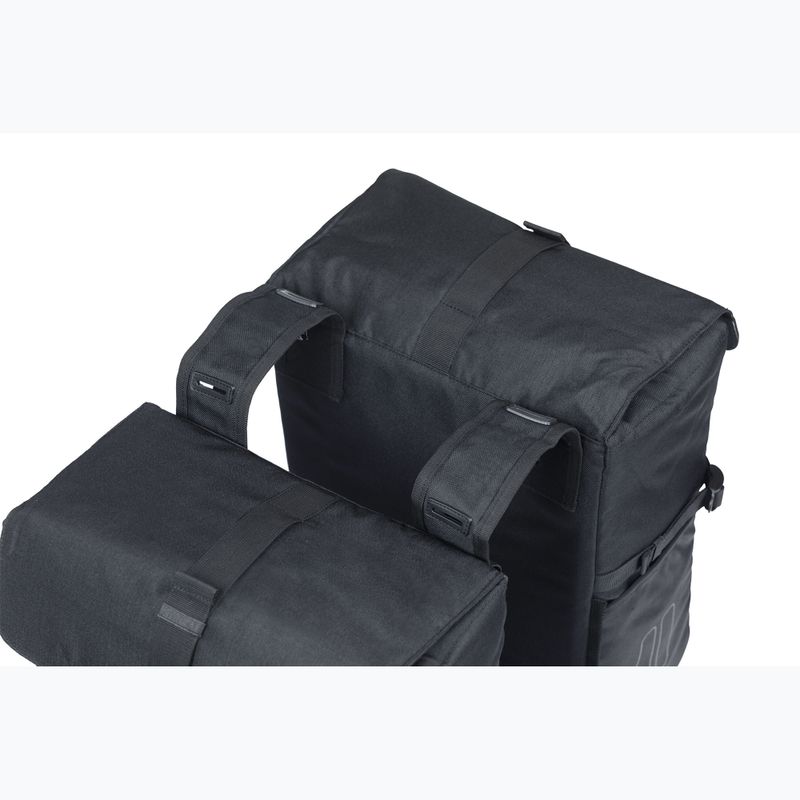Brašna na kolo Basil Move Double Bag 30 l black 3