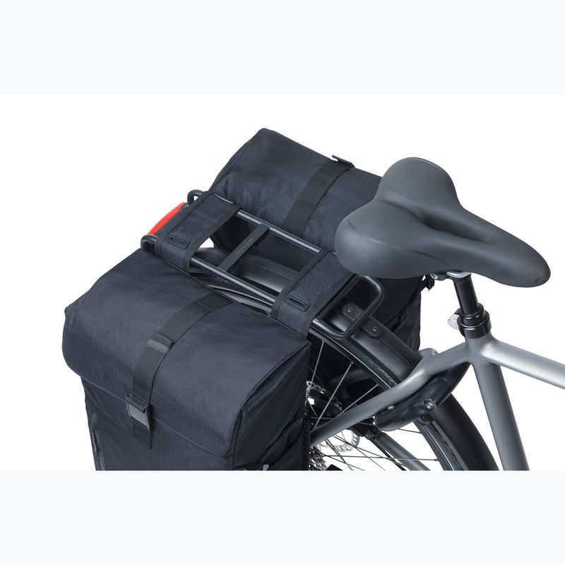 Brašna na kolo Basil Move Double Bag 30 l black 7