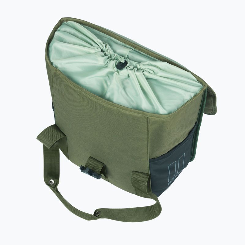 Brašna na kolo Basil Go Single Bag 16 l dark green 5