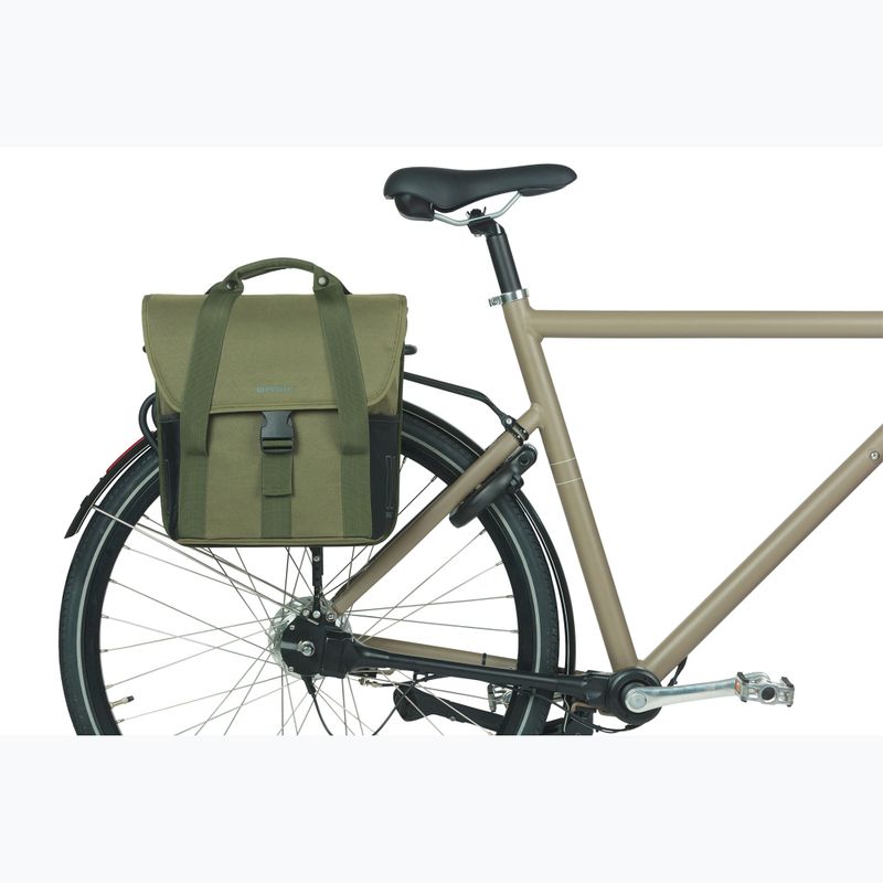 Brašna na kolo Basil Go Single Bag 16 l dark green 6