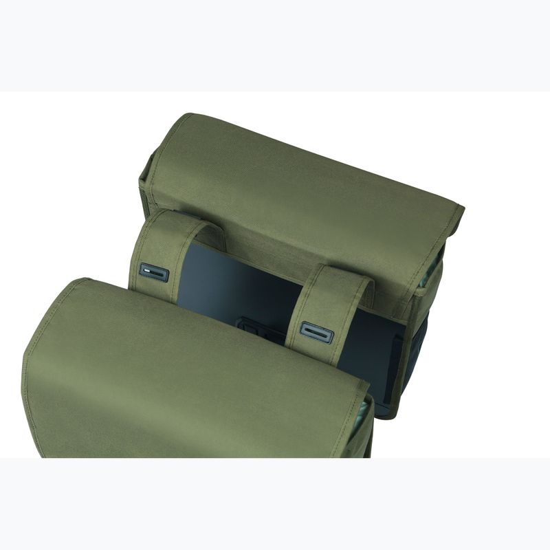 Brašna na kolo Basil Go Double Bag 32 l dark green 3