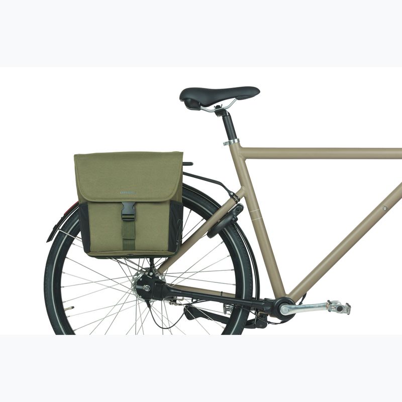 Brašna na kolo Basil Go Double Bag 32 l dark green 6
