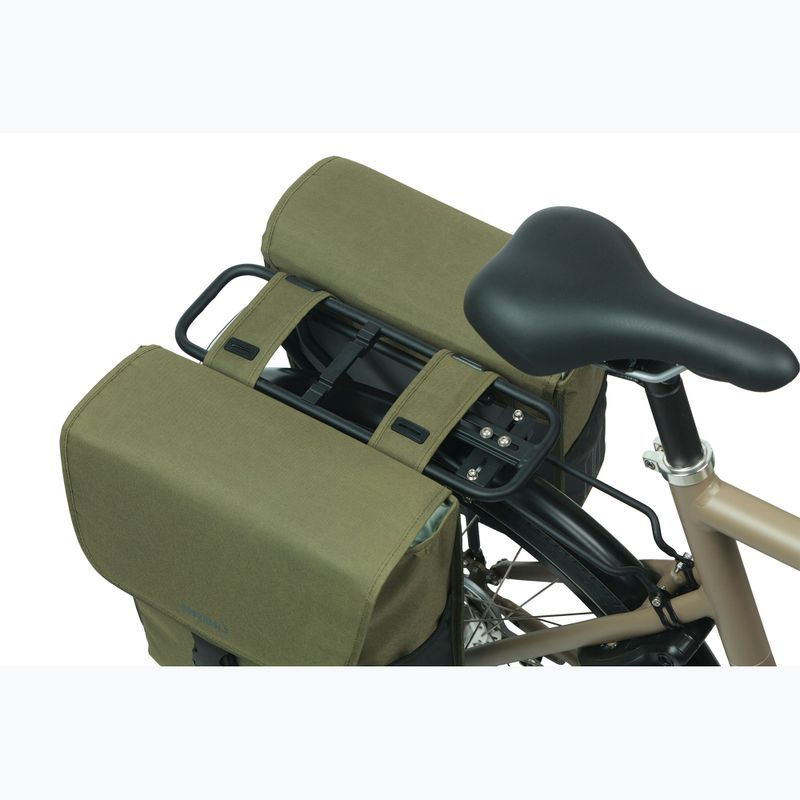 Brašna na kolo Basil Go Double Bag 32 l dark green 7