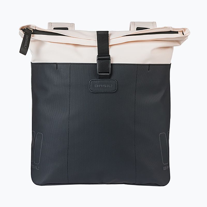 Cyklistická brašna Basil Vive Double Pannier Bag 35 l off white/black 2