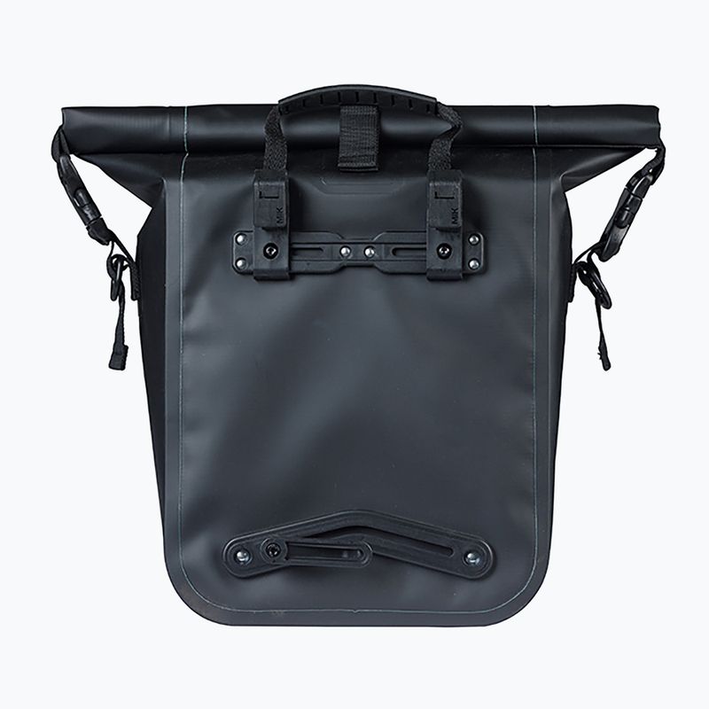 Cyklistická brašna Basil Rivo M Single Bag MIK Hooks 12-15 l black 4