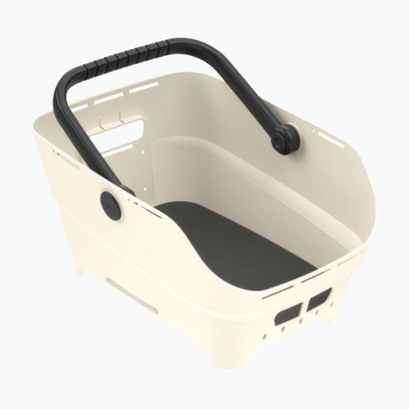 Zadanie: přídavný zadní košík na kolo Basil Cento Neo MIK off white 2