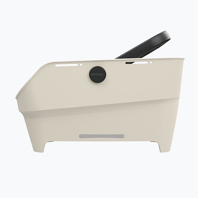 Zadanie: přídavný zadní košík na kolo Basil Cento Neo MIK off white 3