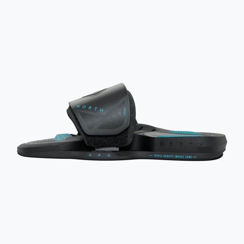 North Kiteboarding Footstraps Flex Vázání černá NK41119 5