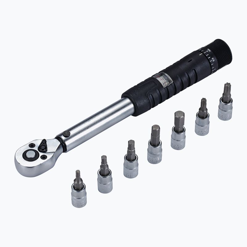 BBB Cycling TorqueSet momentový klíč 2-14Nm černý
