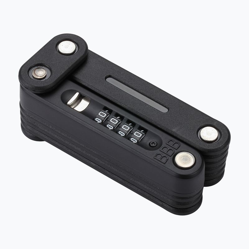 Zámek na kolo BBB Cycling CodeFold black 4