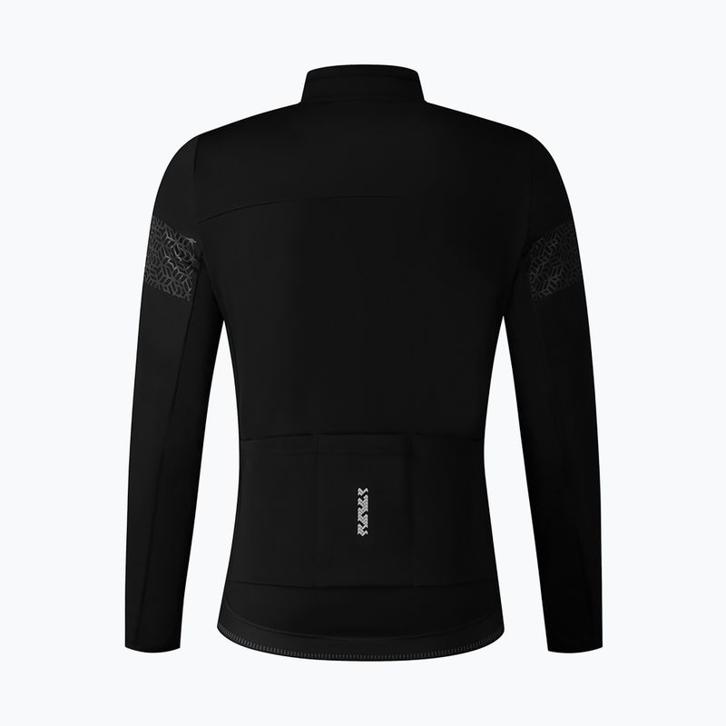 Pánská zateplená cyklistická bunda Shimano Beaufort Jersey černá PCWJAPWUE13ML0104 2