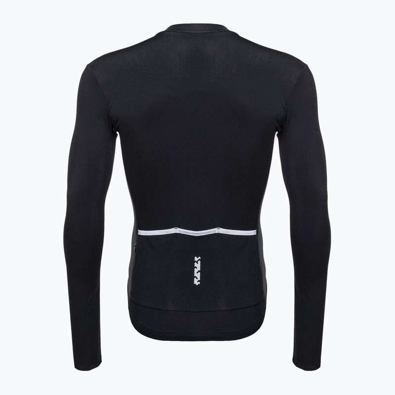 Pánská mikina na kolo Shimano Vertex Thermal LS Jersey černá PCWJSPWUE13ML0108 2