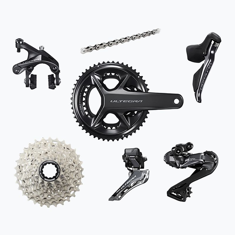 Skupina příslušenství Shimano R8100 Ultegra Di2 ráfkové brzdy 170mm/52x36T/11-30