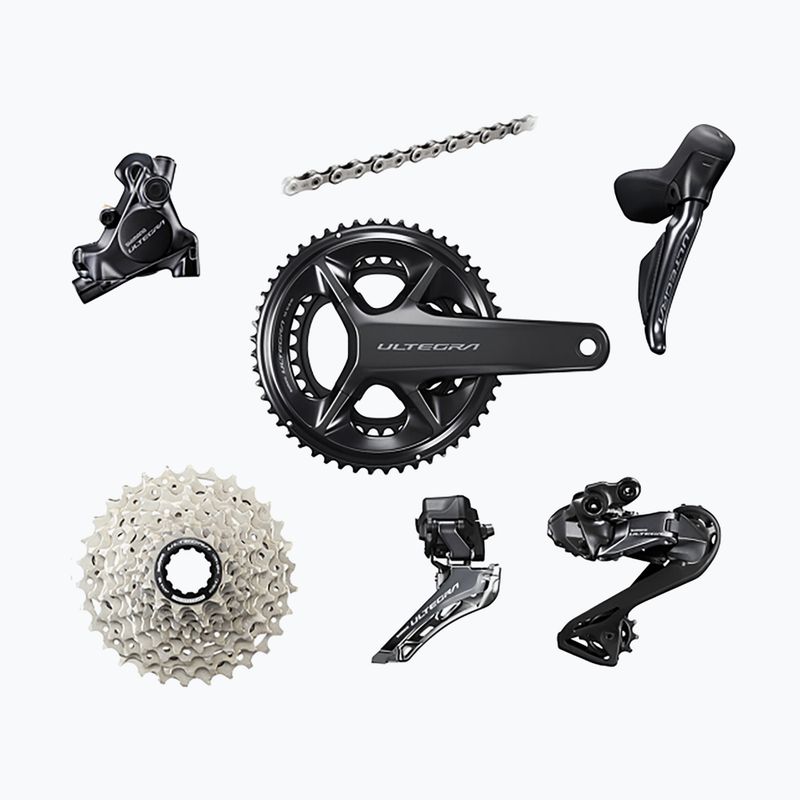 Sada Shimano R8170 Ultegra Di2 175 kotoučové brzdy 52x36T/11-34
