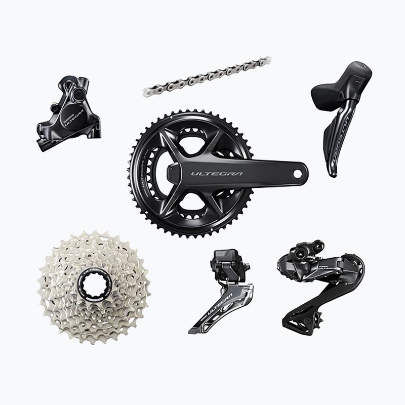 Sada Shimano R8170P Ultegra Di2 s měřičem výkonu 172.5 kotoučové brzdy  50x34T/11-30