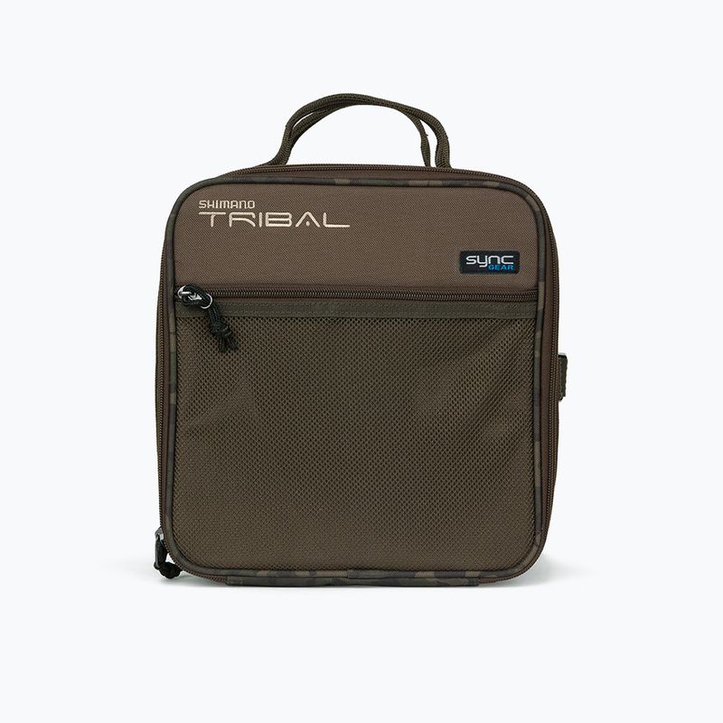 Hnědá rybářská taška Shimano Tribal Sync Gear SHTSC03 8