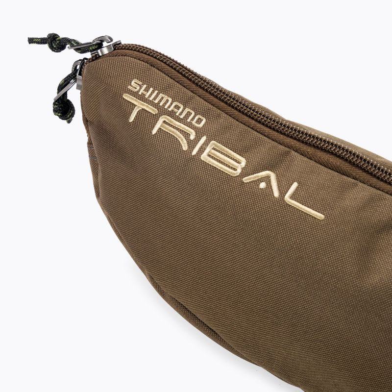 Hnědé pouzdro na pruty Shimano Tribal Tactical SHTXL12 5