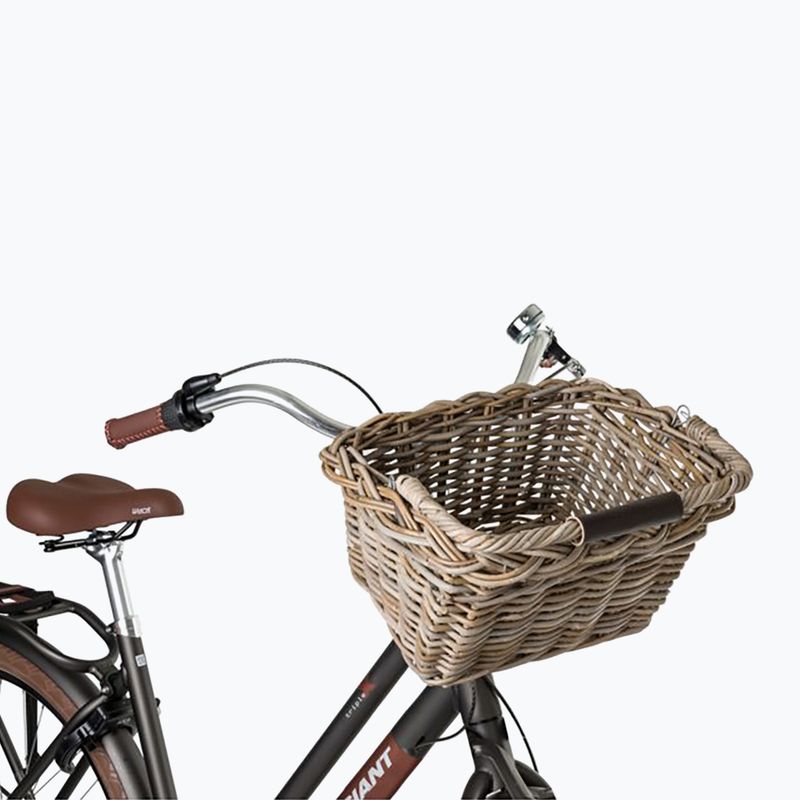 Přední košík na kolo FastRider Elif Rattan Bike Basket 16 l naturel 4