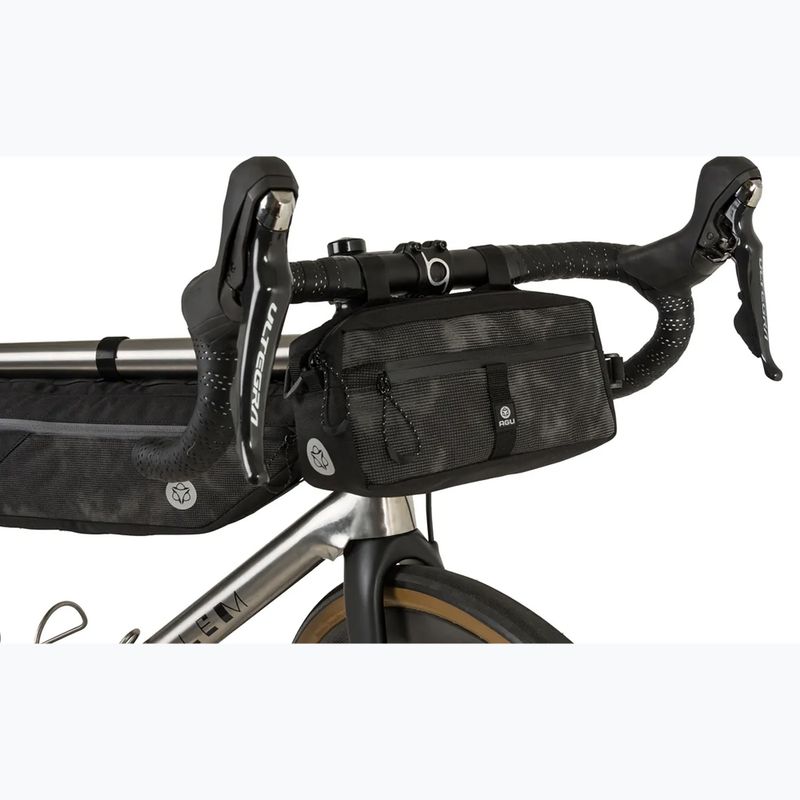 Cyklistická brašna na řídítka AGU Venture Bar Bag Handlebar Bag 2 l reflective mist 3