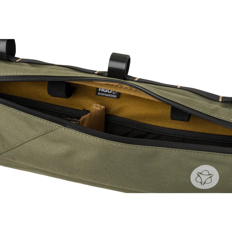Brašna na rám kola AGU Venture Tube Frame Bike Bag S 3 l army green 4