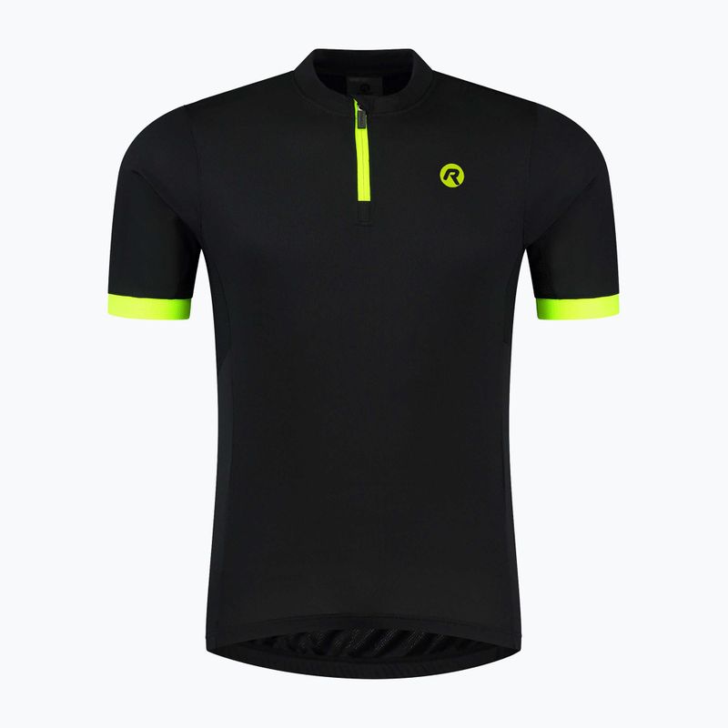 Pánský cyklistický dres    Rogelli Perugia 2.0 black/fluor 3