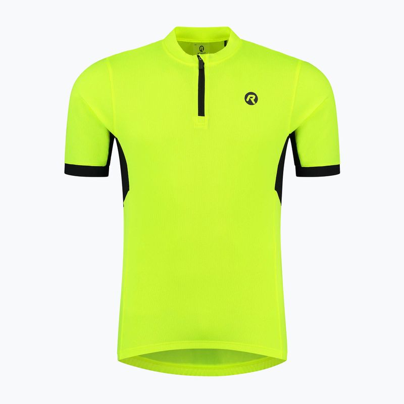 Pánský cyklistický dres    Rogelli Perugia 2.0 fluor/black 3